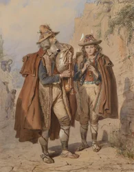 Bagpiper and Flutist